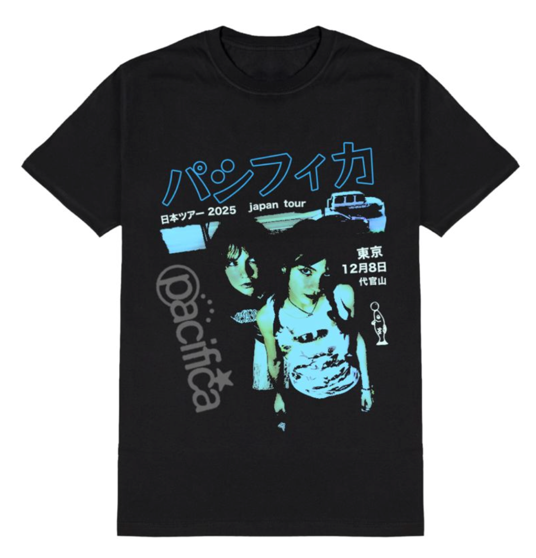 Pacifica first time Live in Japan Tee ( exclusively for pick up at the Japan concert venue and is not eligible for shipping)