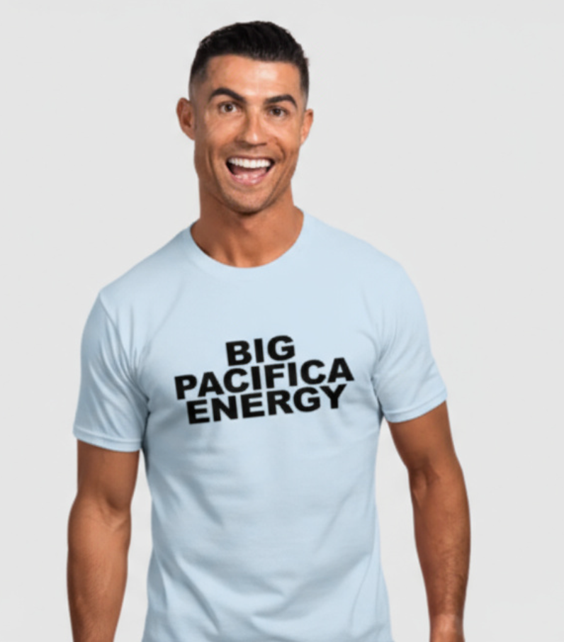 Big Pacifica Energy Tee (blue)